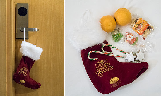 Ocean Grand Room Mandarin Oriental Singapore Christmas Stocking