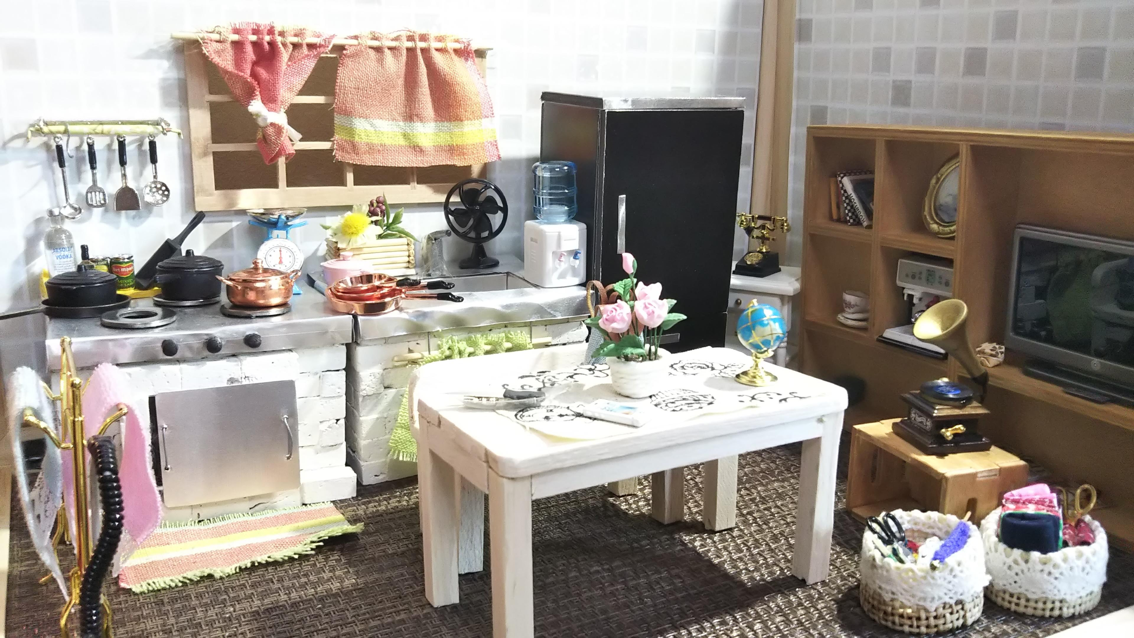 100均で ドールハウスの作り方を丁寧に解説 初心者もできる 安いミニチュア通販 販売 ドールハウス小物雑貨の大阪いず屋公式ブログ