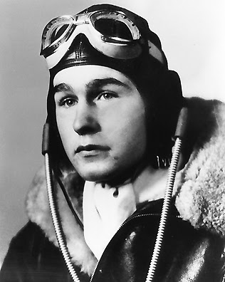 George H.W. Bush as a young naval pilot, 1943. [316x396 ...