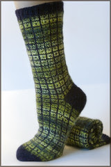 Lifestyle No-Swatch Toe Up Socks