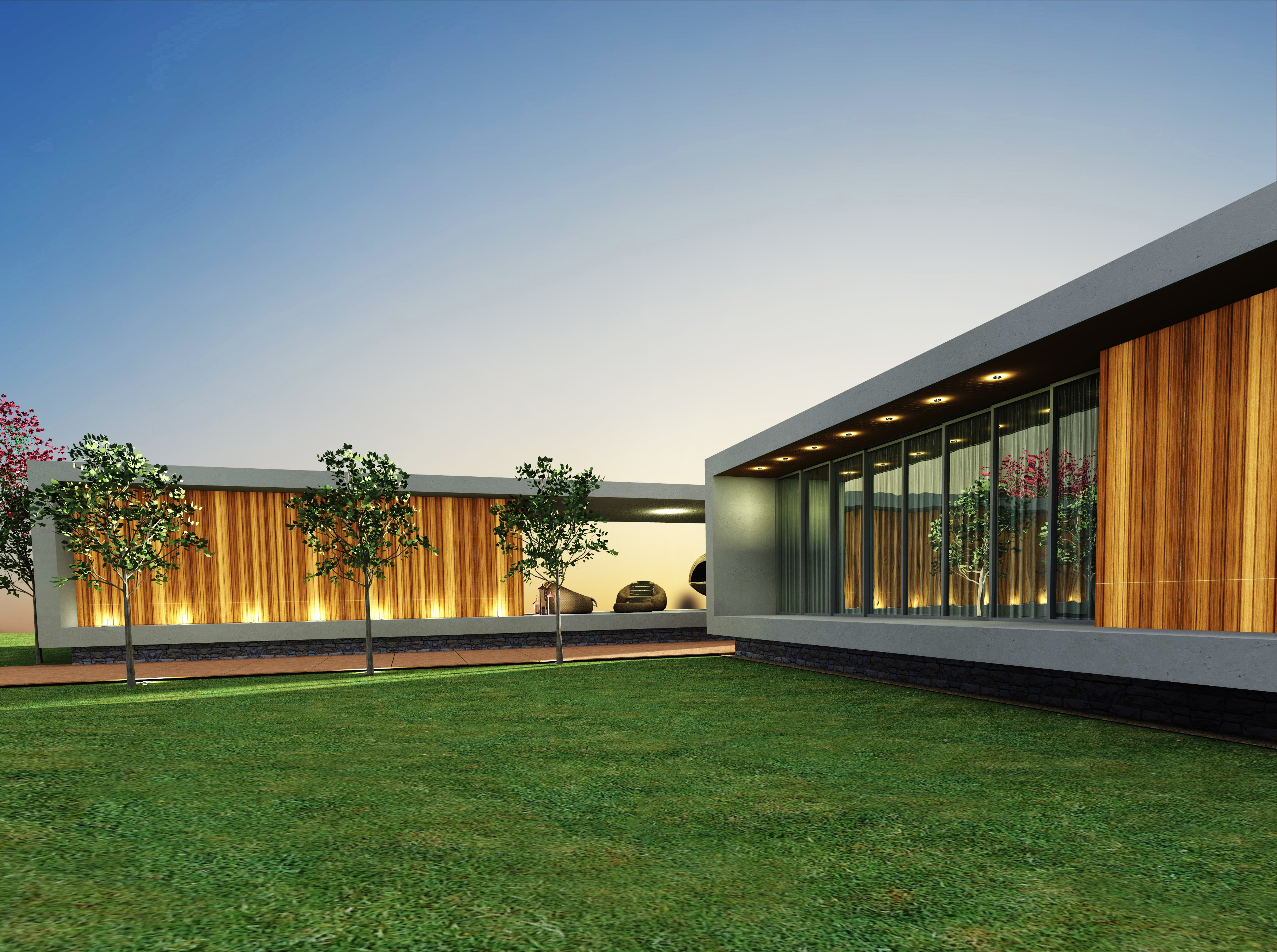 Casa Das Braunas Casa De Campo Com Arquitetura Contemporanea