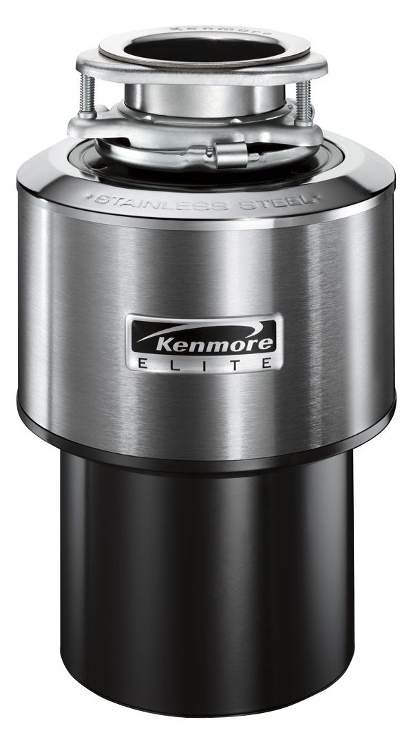 Kenmore Elite 1 hp Food Waste Disposer Stainless steel