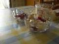 ricetta - coppa gelato torroncino amaretti lamponi e ostie