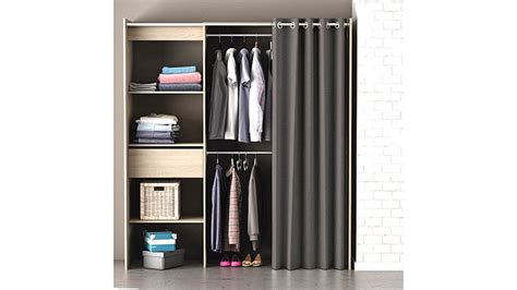 kleiderschrank chicago regal schrank sonoma eiche mit vorhang