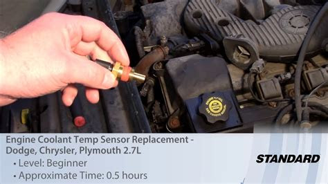 It can be frustrating when it doesn't start properly. Engine Coolant Temp Sensor Replacement - Dodge, Chrysler