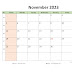 Calendar For November 2023
