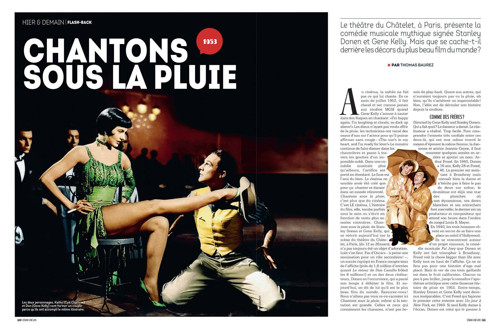 Chantons Sous La Pluie Flash Back Michael Cambour