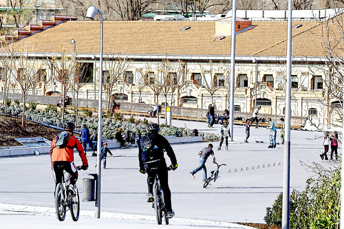 actividad en las pistas