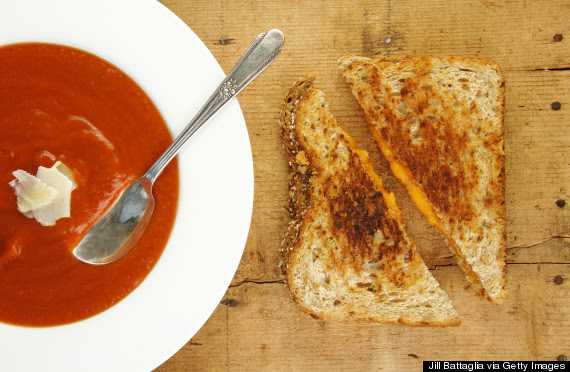 grilled cheese and tomato soup