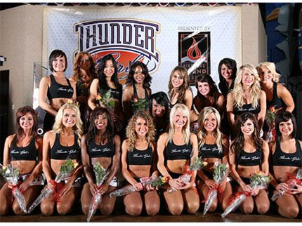 OKLAHOMA CITY -- Tuesday, 18 dancers were chosen as the new Thunder Girls