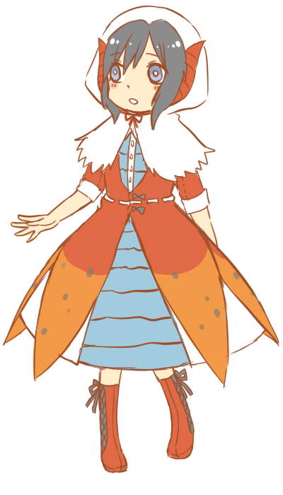 ミカンイロ ポケモン擬人化