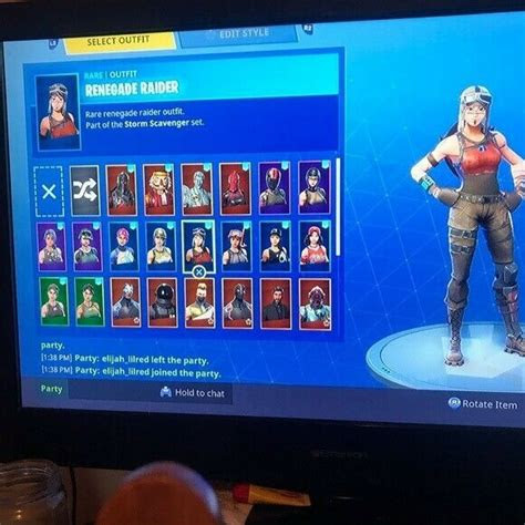 rare fortnite account raffle  account   won