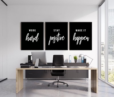  Incredible Office Wall Art Ideas For Him References 