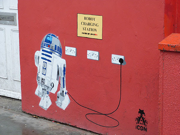 robot charging station