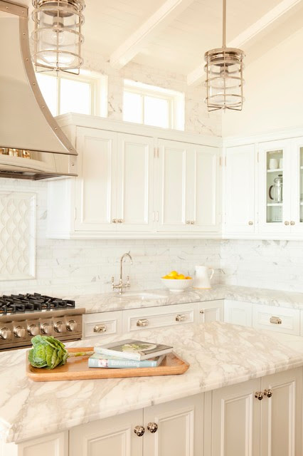 Cape Cod Style in Laguna Beach, CA - beach style - kitchen ...