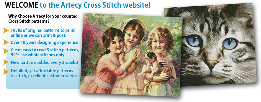 Artecy Cross Stitch Free Cross Stitch Patterns Monthly Thousands Of Other Affordable Quality Cross Stitch Patterns