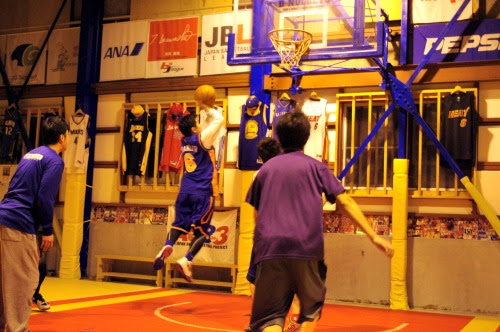 ディーナゲッツ 愛知 北海道 伊丹 横浜のバスケットボールコート 2014年02月