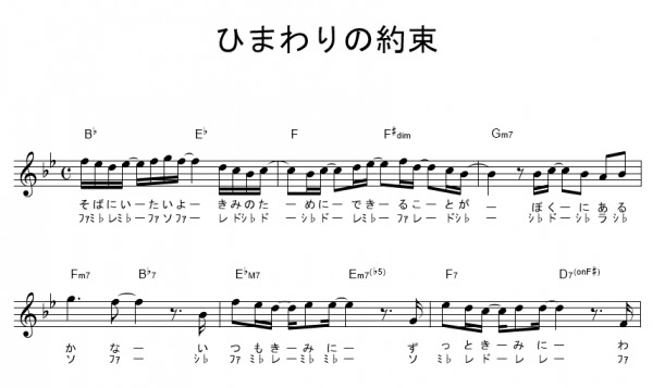 ドラえもん ドレミふりがな付き簡単楽譜 無料 6曲 虹 など 楽譜のベイビートーン
