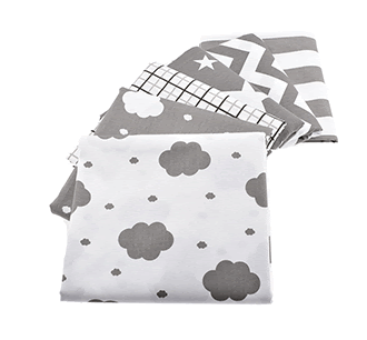 Chainho,8pcs,Green Solid Color Series,Printed Twill Cotton Fabric,Patchwork Cloth,DIY Sewing&Quilting Material For Baby&Children