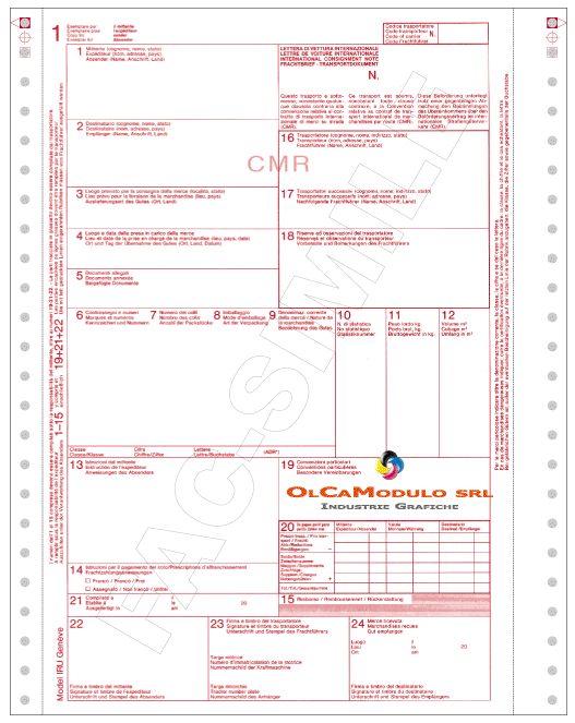 Lettera di vettura