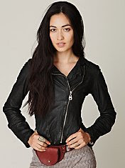Detachable Fur Leather Jacket