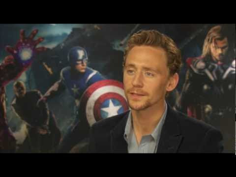AVENGERS Interview Tom Hiddleston talks about playing L