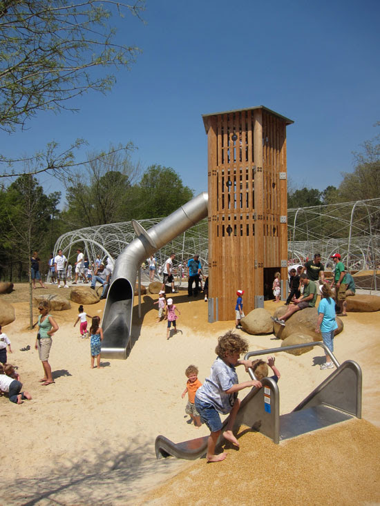 Field Operations - Woodland Discovery Playground at Shelby Farms Park