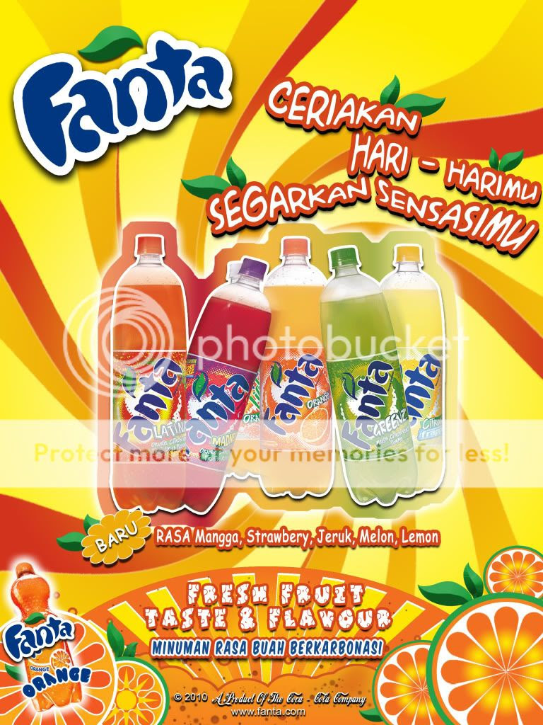 Faizal Fadli: Iklan Poster Minuman FANTA