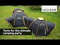 These Insane Tents Will Turn Camping Into One Big Party