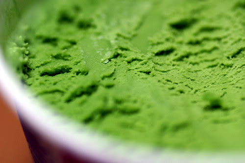 green tea ice cream