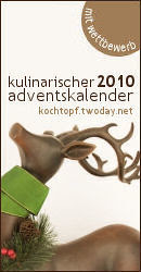 Kulinarischer Adventskalender 2010 mit Wettbewerb