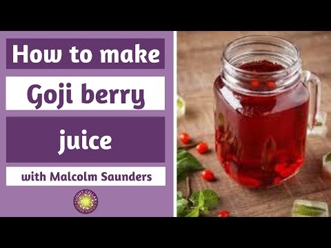 Goji Berry Juice Recipes