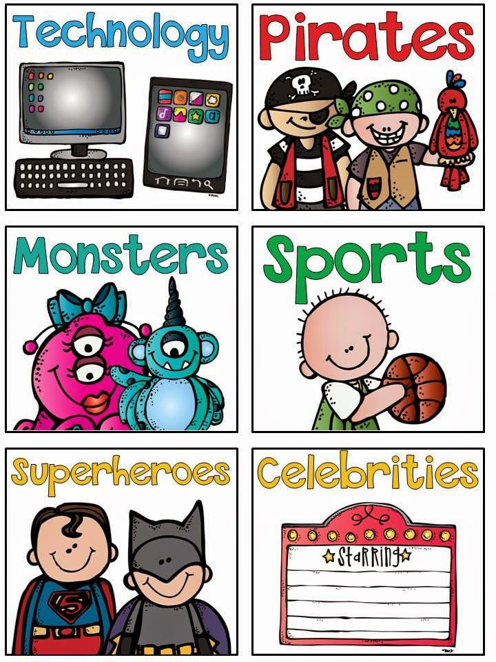 favorite character book labels free - Clip Art Library
