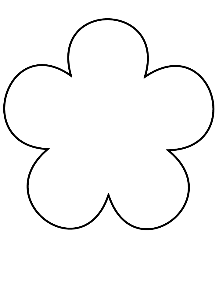 Flower Template Free Printable  Cliparts.co