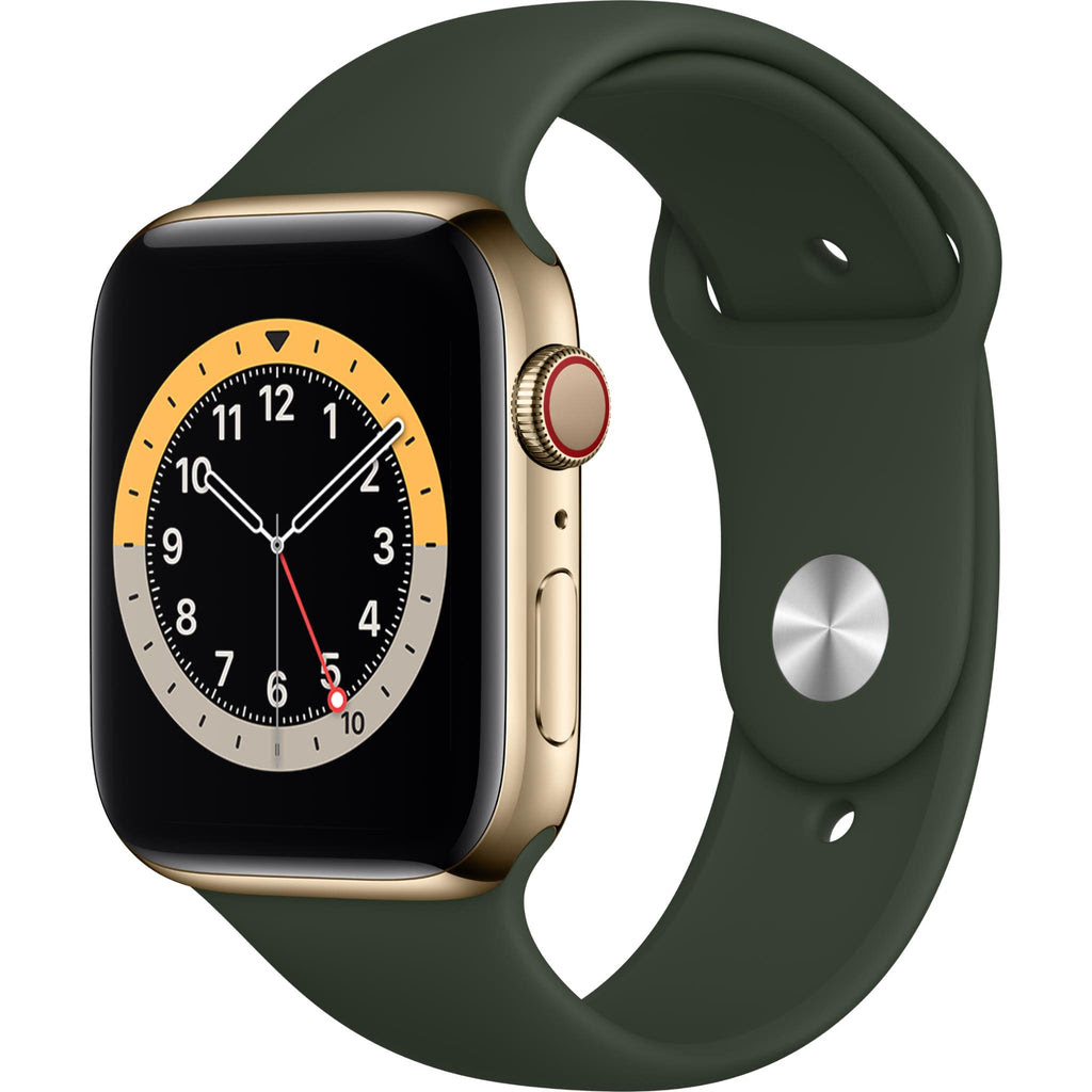 Apple Watch Series 6 44mm Gold Stainless Steel Case GPS ...