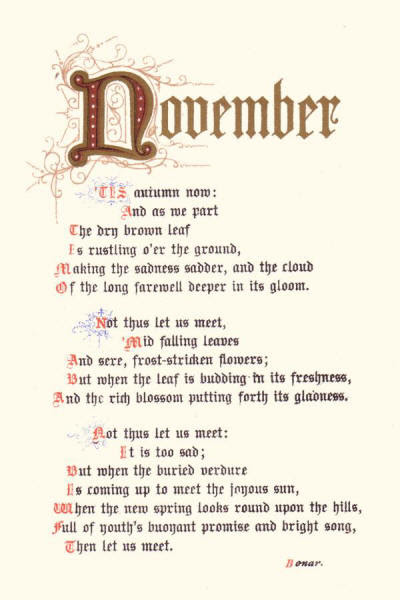 Calendar Months - November birthstones and astrology signs - Fashion ...