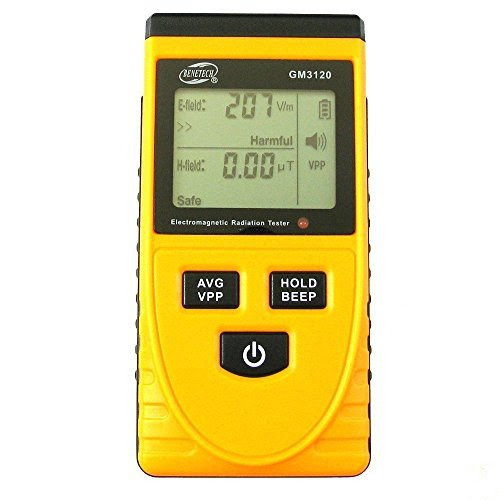http://amazon.co.uk/dp/B016LPRX3E/?tag={healtlifes07-21}SOLAR GM3120 LCD Display Electromagnetic Radiation Detector EMF Meter Tester the Detection of the Electric Field, Magnetic Field