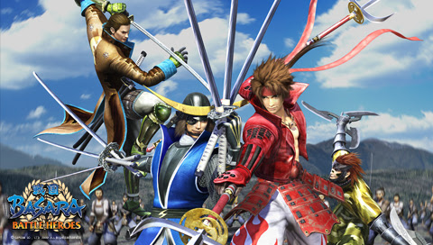 戦国basara バトルヒーローズ のpsp用壁紙を配信中 電撃オンライン