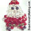 Beaded Santa Claus
