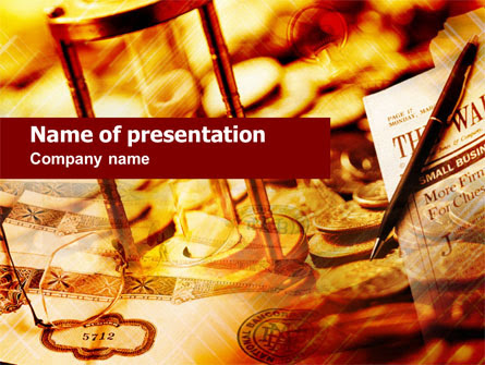 Investment News Presentation Template For Powerpoint And Keynote Ppt Star