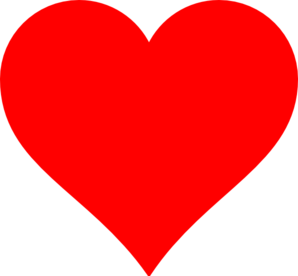 Download Red Heart Clip Art at Clker.com - vector clip art online, royalty free & public domain