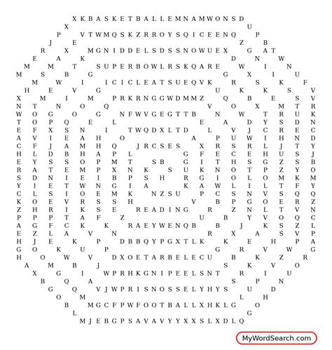 Easy printable winter word search puzzles · snowflakes: january word search