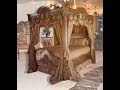 Bedroom Sets With Canopy Beds       : King Canopy Bed | Canopy bedroom sets, Canopy bedroom ... / Cbrnv2b *canopy solid hardwood bed with vertical head board and thinner 4 side tapered posts at tops, natural color.