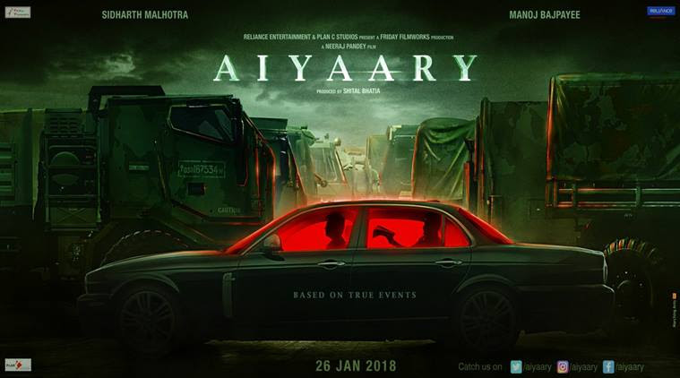 full cast and crew of Bollywood movie Aiyaary 2017 wiki, Sidharth Malhotra, Aiyaary story, release date, Aiyaary Actress name poster, trailer, Video, News, Photos, Wallapper