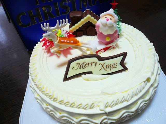 バタークリームのクリスマスケーキ アゼント株式会社 台場一丁目商店街自治会長 久保浩の昭和ダイアリー
