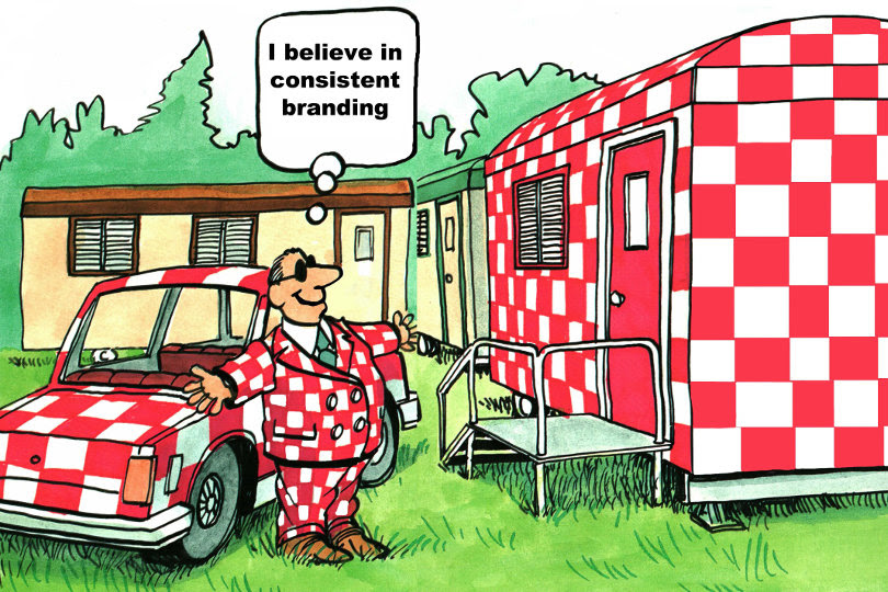 Consistent company branding