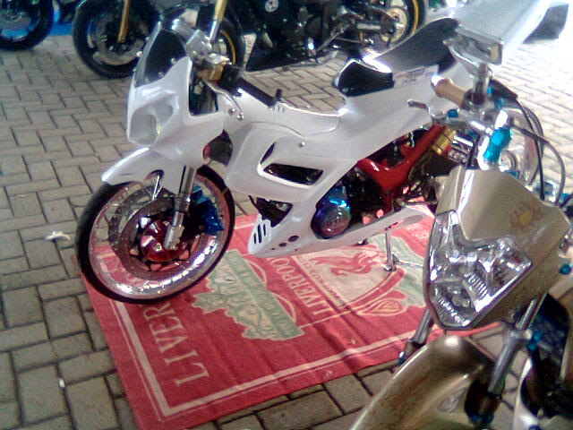 Modifikasi Motor Fu 150