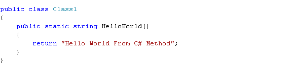 C# Code
