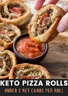KETO PIZZA ROLLS