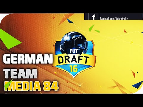 Mi mejor plantilla alemana - media 84